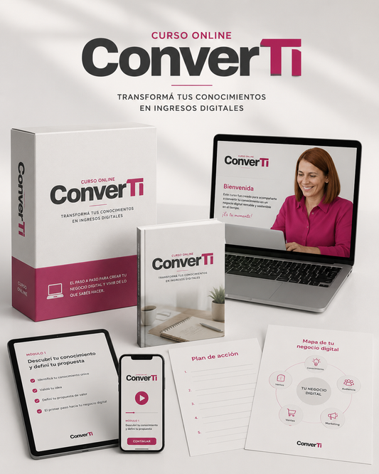 ConverTi- Crea tu producto digital